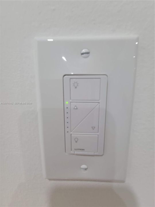 Lights on dimmers
