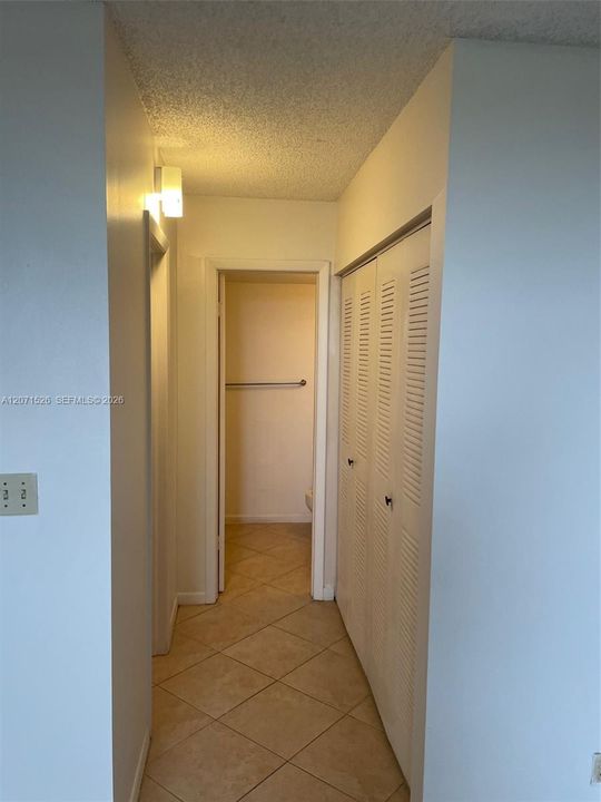 Entrance to the Bathroom.