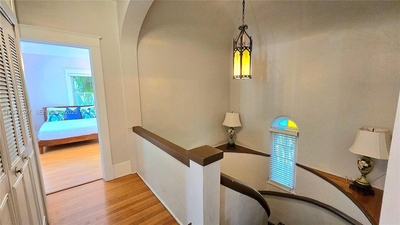 Top of the stairs