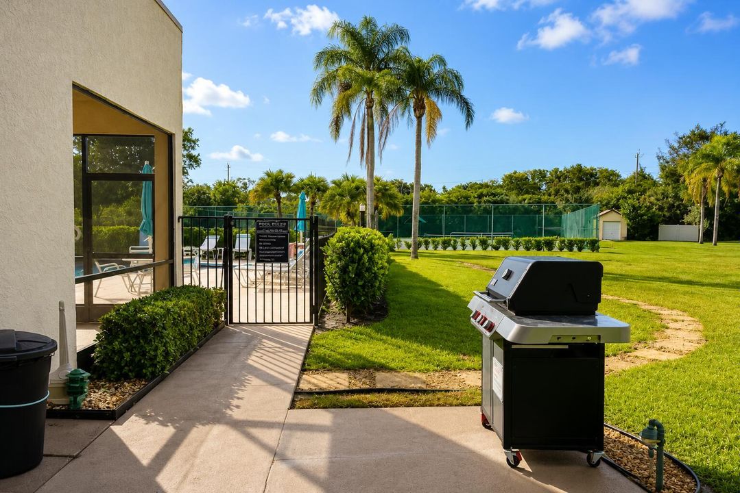 Community Grilling area