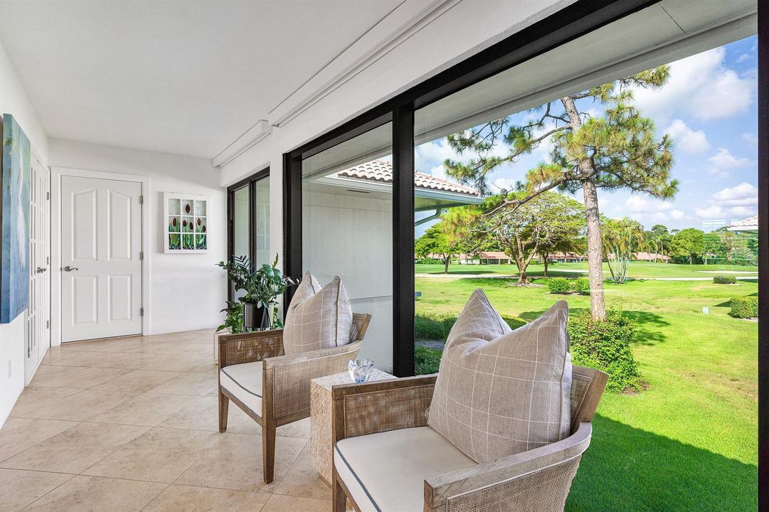 Casual Living Area & View