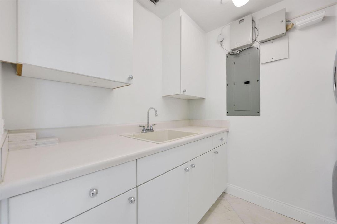 Spacious Laundry Room w/Sink
