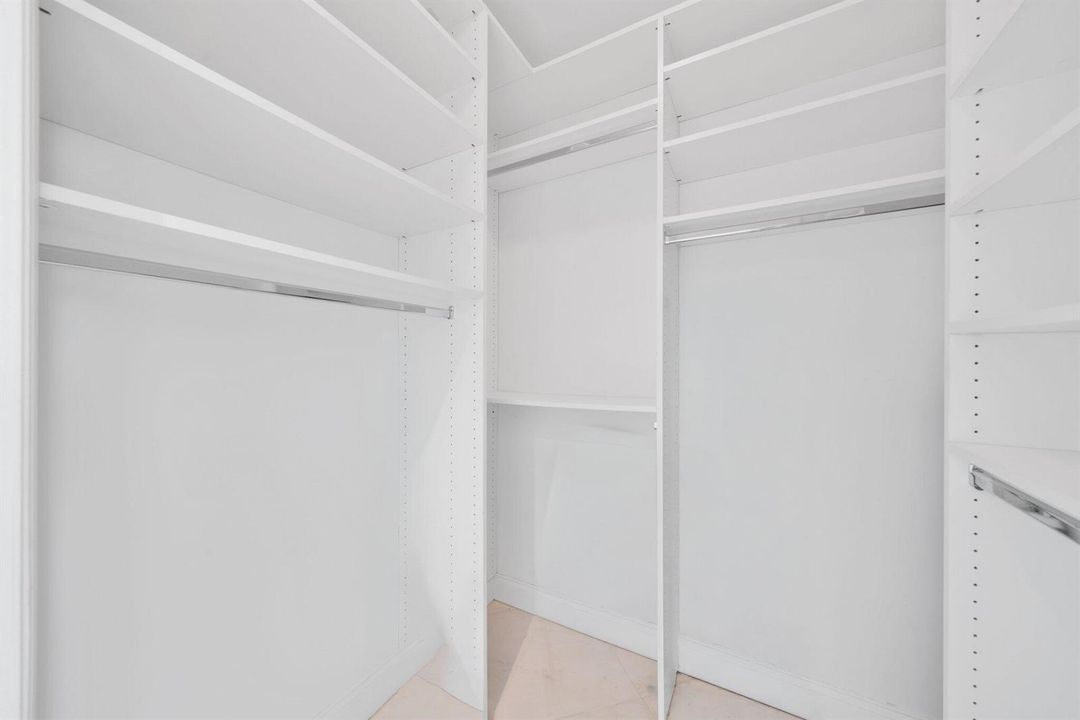 Spacious Walk-in Closet