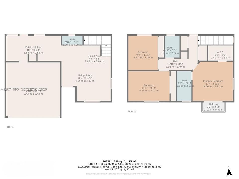 For Rent: $2,800 (3 beds, 2 baths, 1435 Square Feet)
