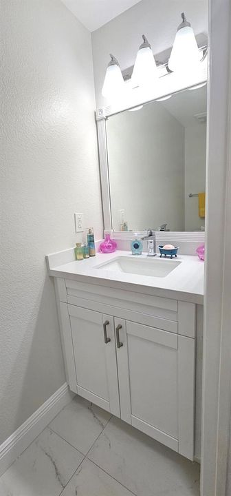 half bath downstairs