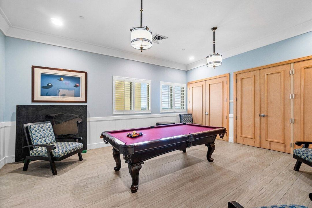 billiards and pingpong