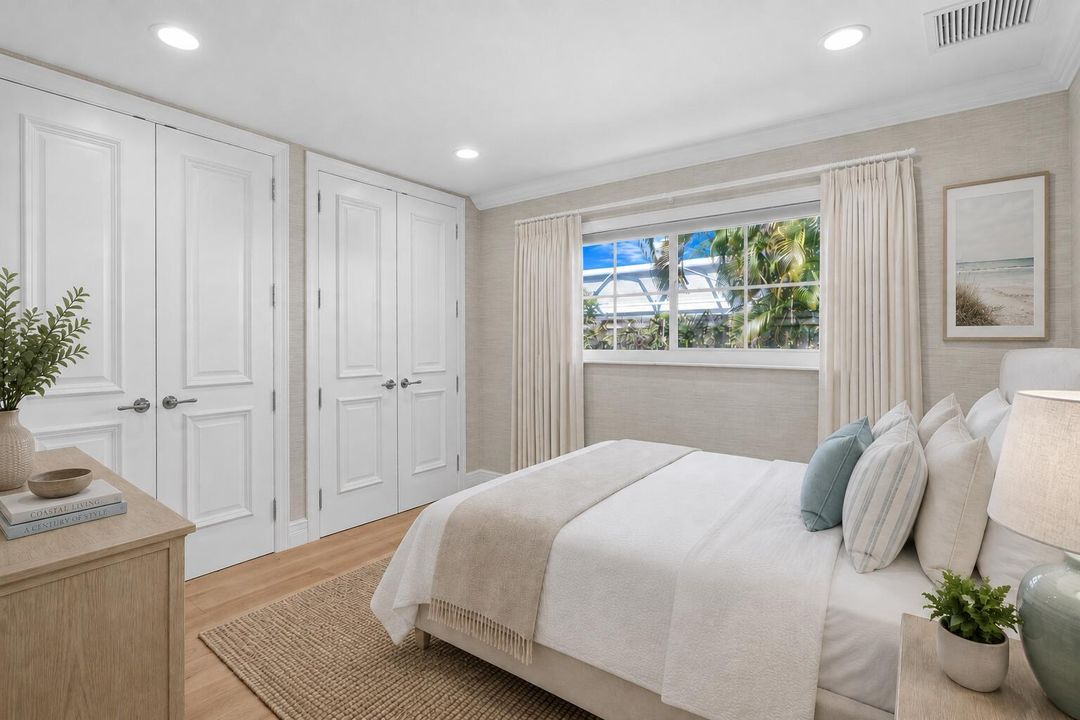 Second Bed Staged