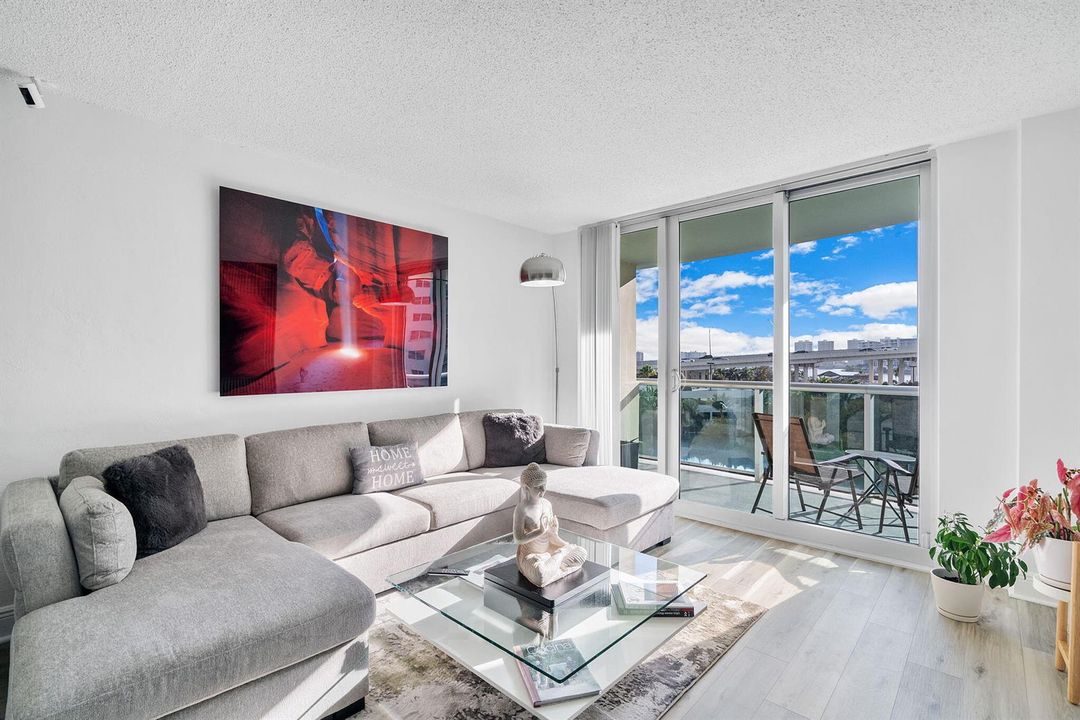 Balcony view – open living