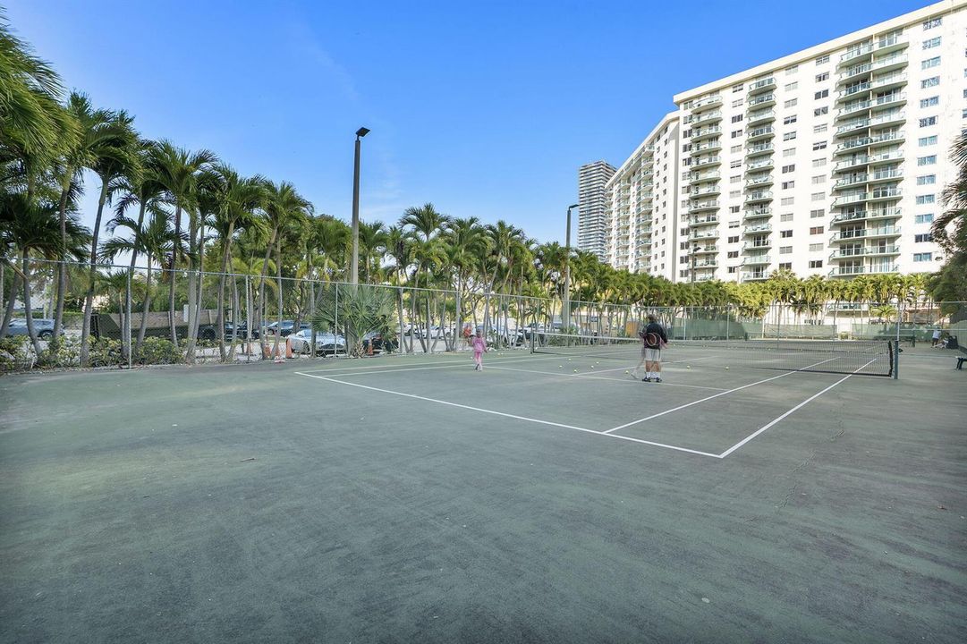 Tennis courts