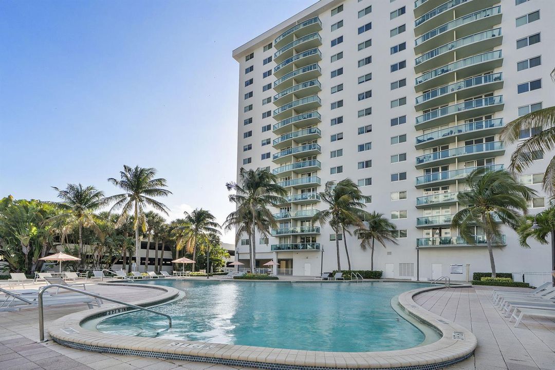 Beautiful pool area