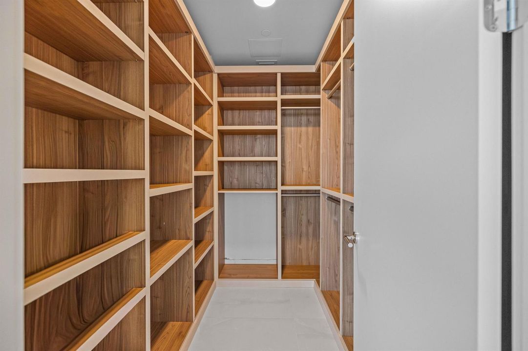 Finished Closets