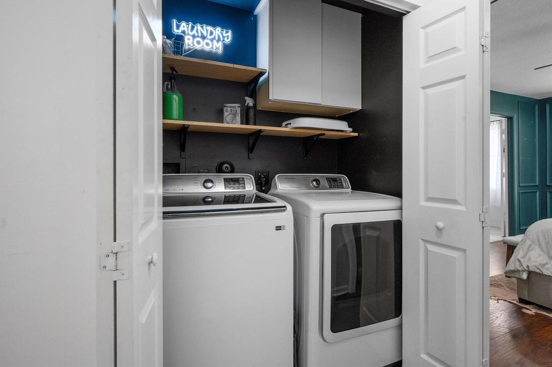 Upstairs Laundry