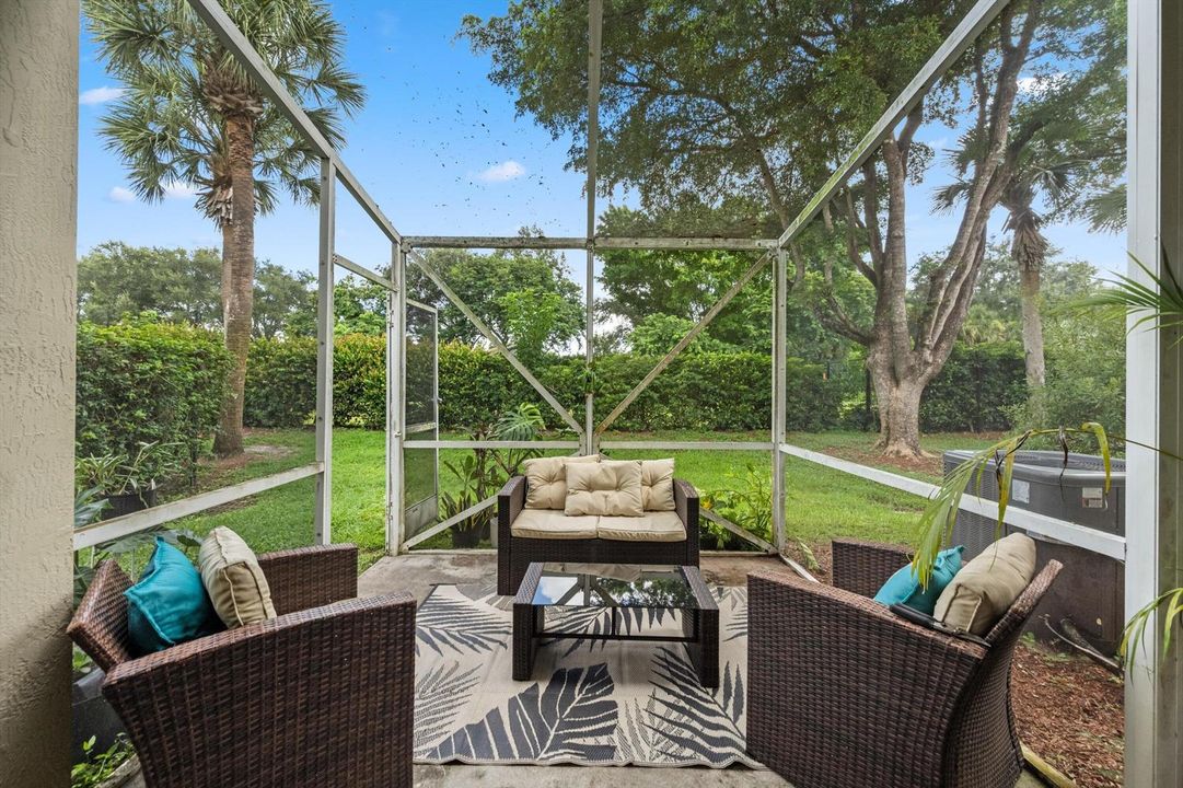 Back patio