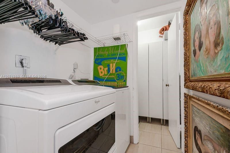 laundry room and storage room
