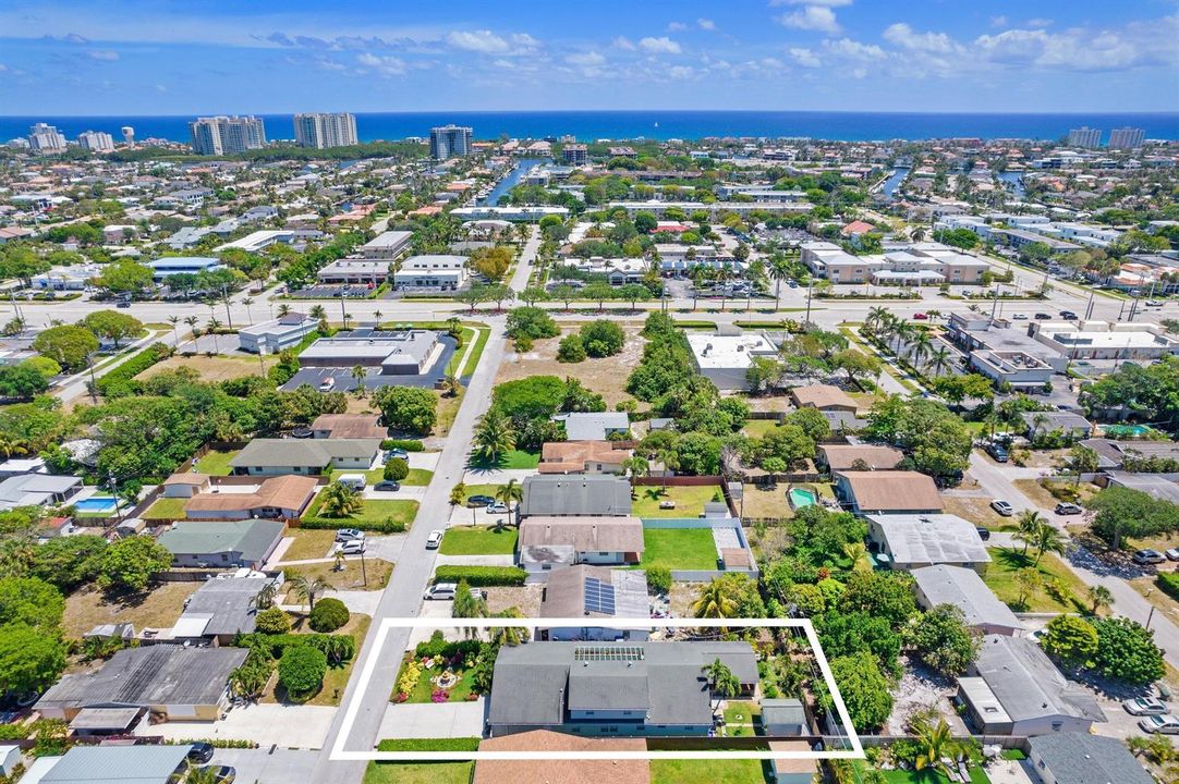 Aerial Ocean View