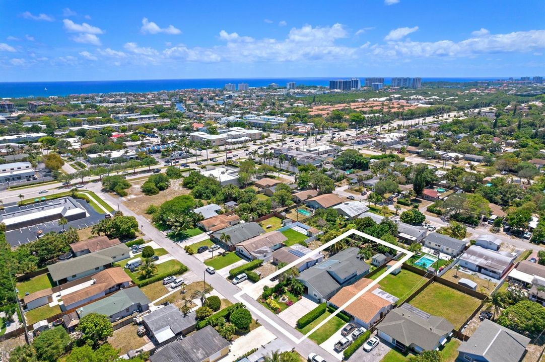 Aerial Ocean View