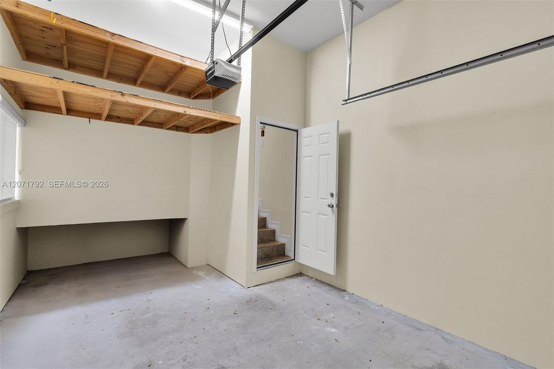 garage with storage
