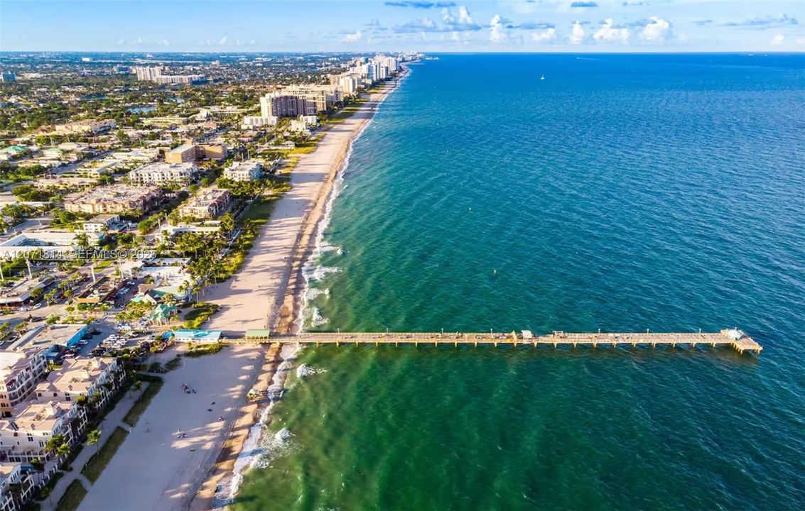 Nearby the beach