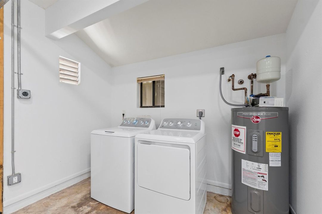 Washer and Dryer