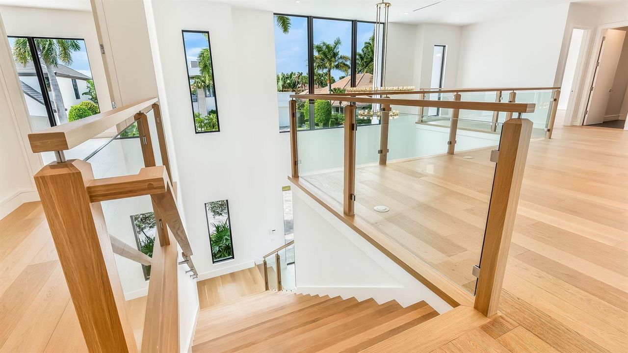 Staircase to Second Level