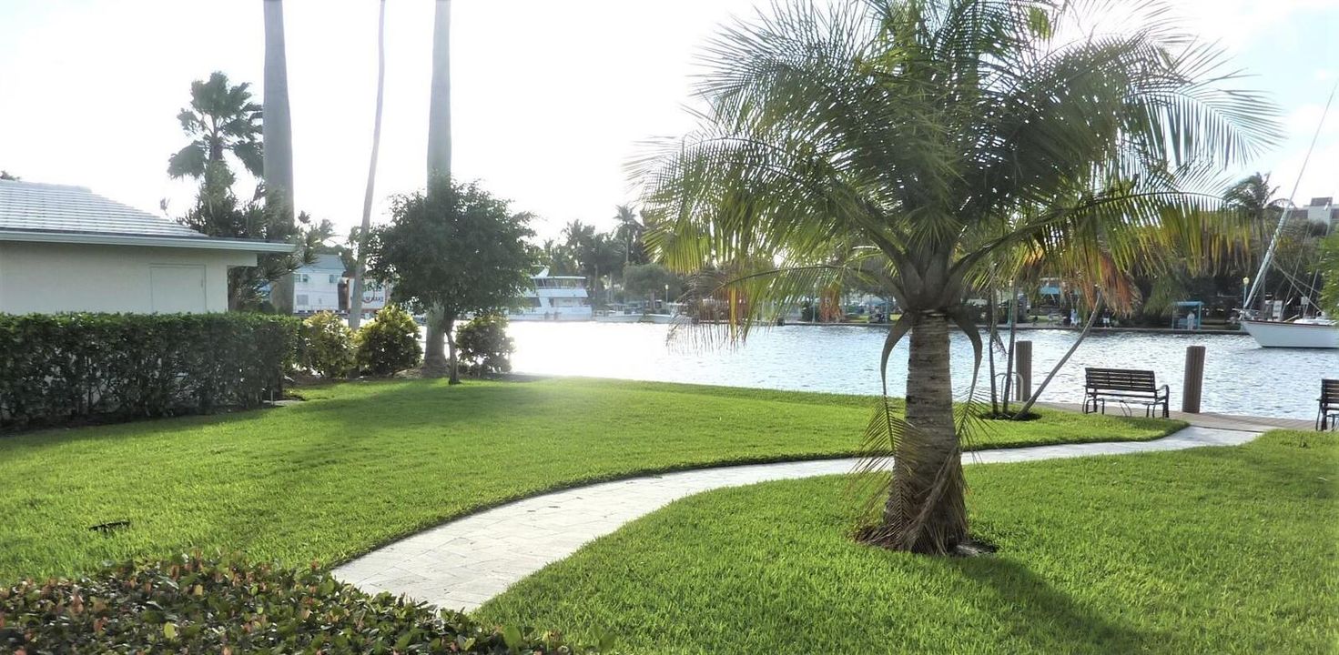 Walkway to the dock