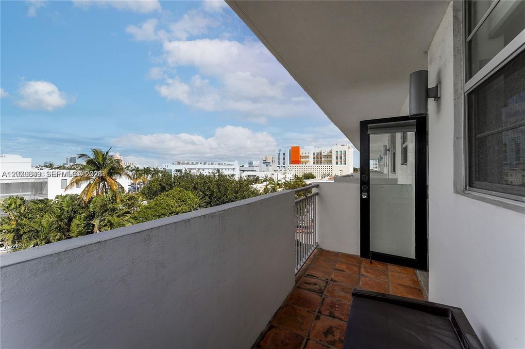 Directly off living room