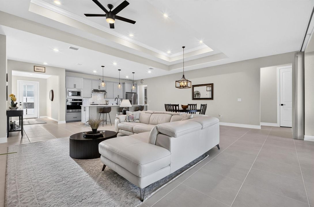 Open Concept Living Area