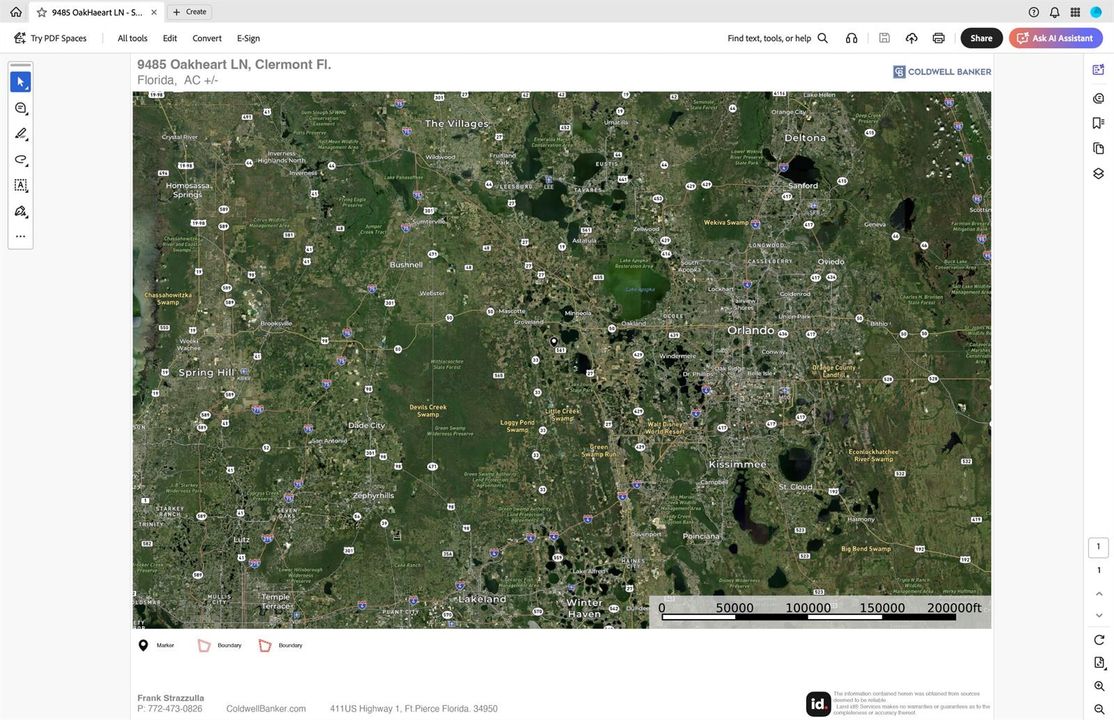 9485 Oakheart LN - State Location Map