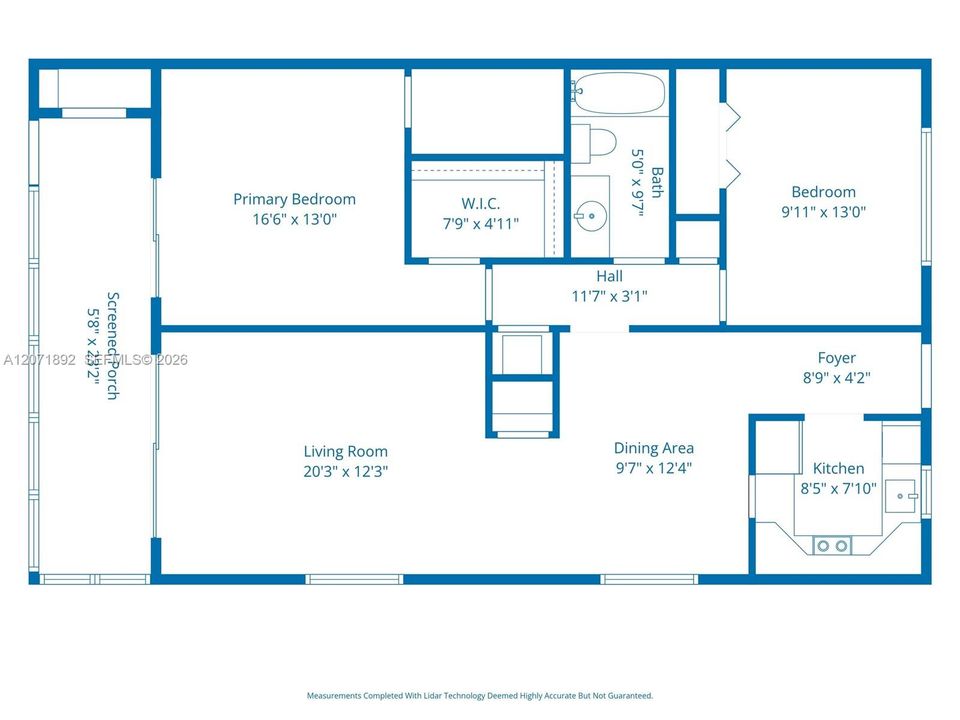 For Sale: $150,000 (2 beds, 2 baths, 1089 Square Feet)