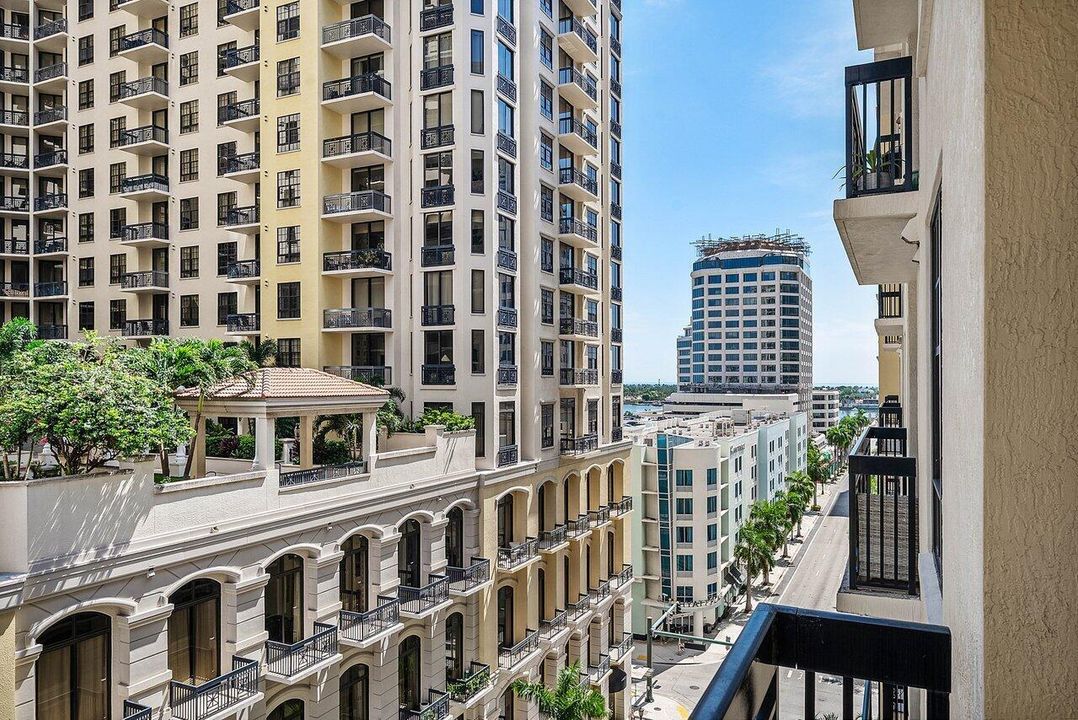 Partial water views from your condo