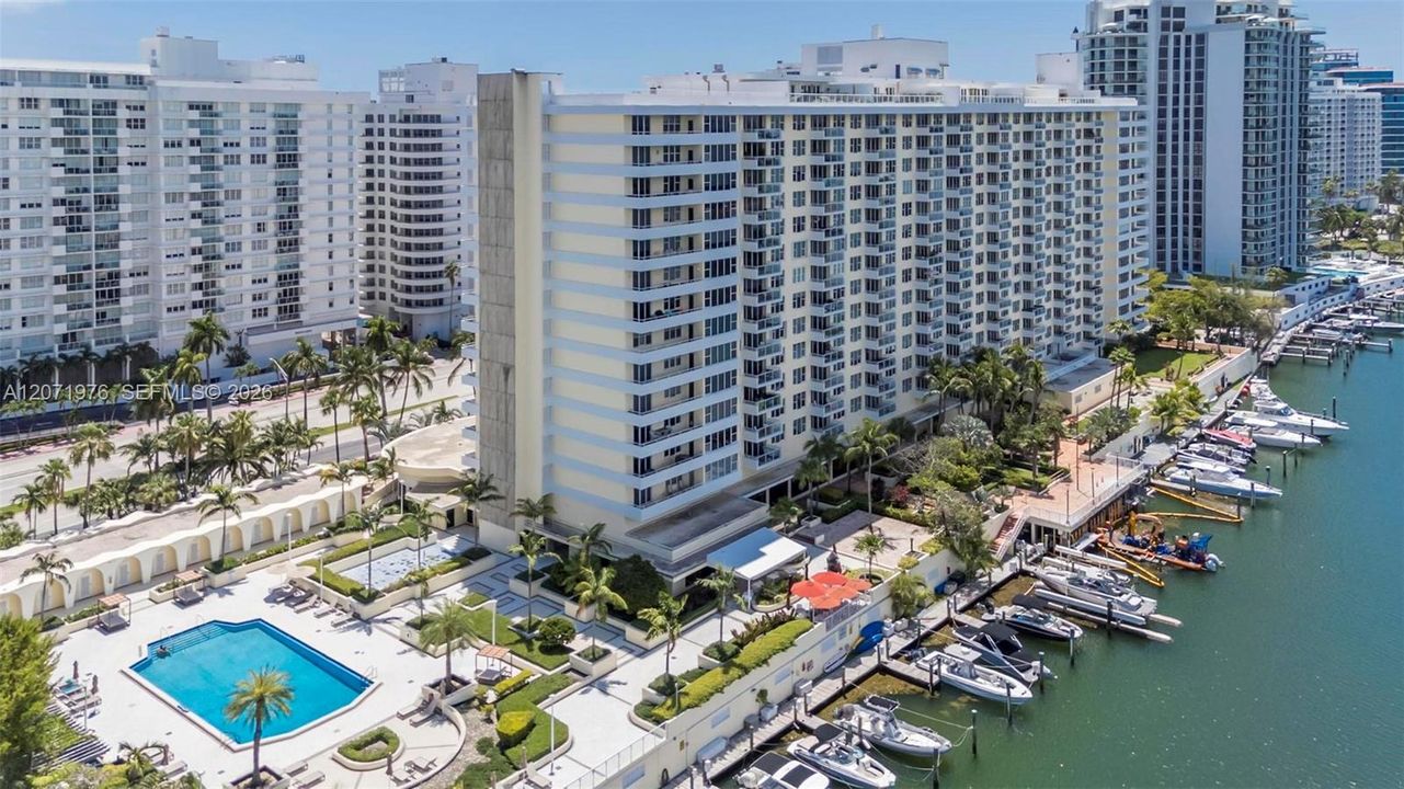 Ariel View - Pool, Marina & Docks