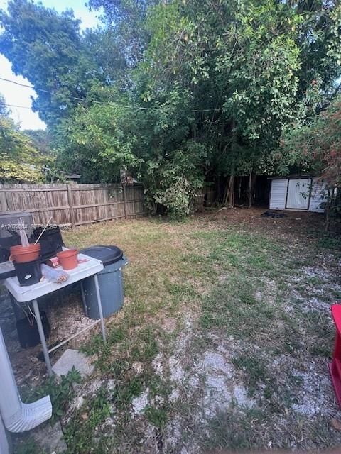 Fully Fenced Back Yard