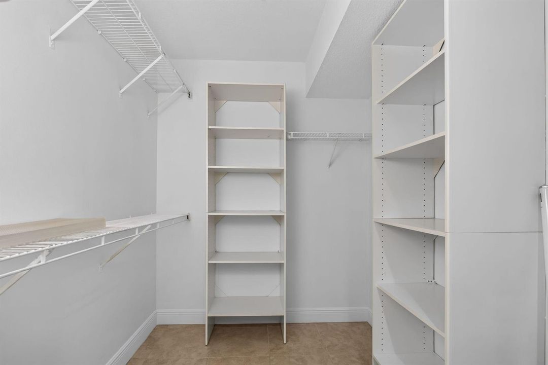 MAIN BEDROOM WALK IN CLOSET
