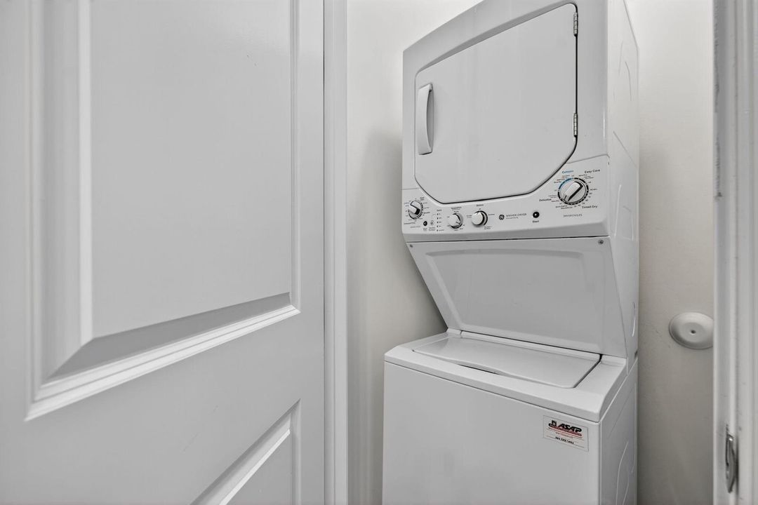casita stacked washer dryer