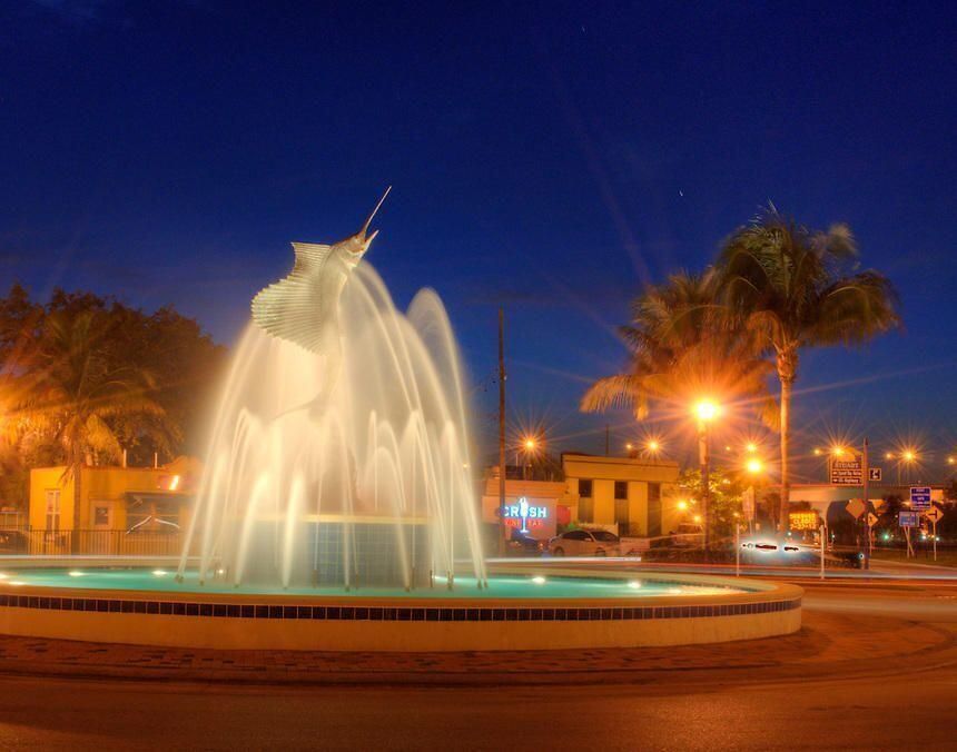 Stuart Center at Night