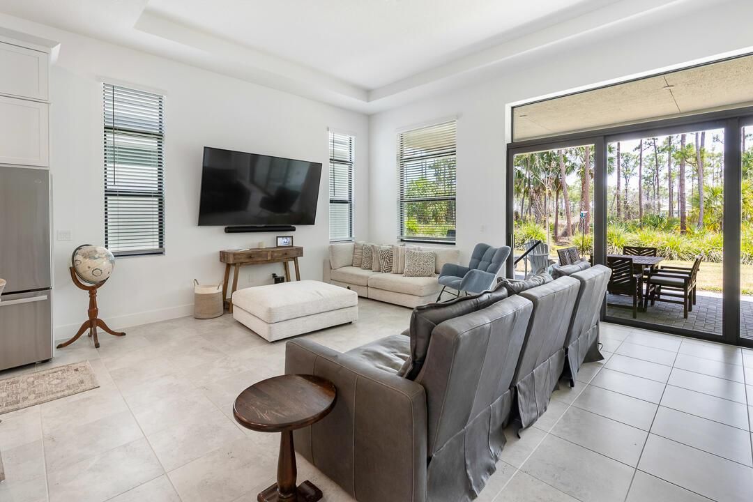 Living and TV area