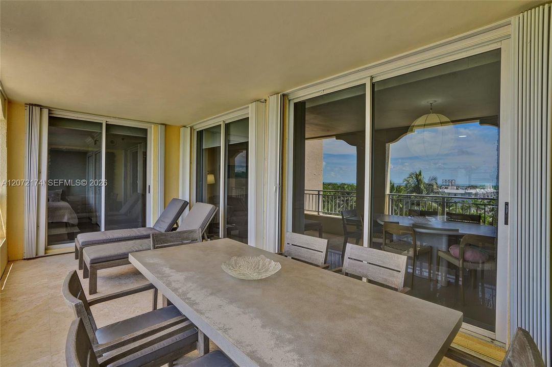 Balcony off Kitchen and accessed by 2nd Bedroom