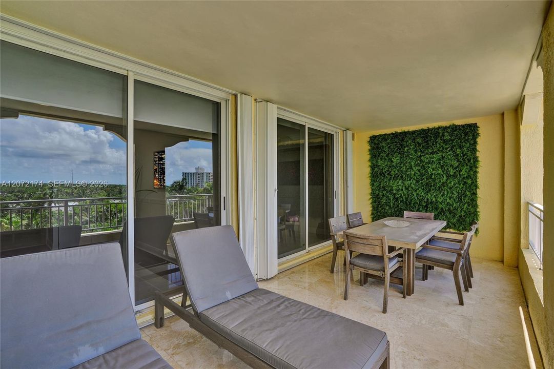 Balcony off Kitchen and accessed by 2nd Bedroom