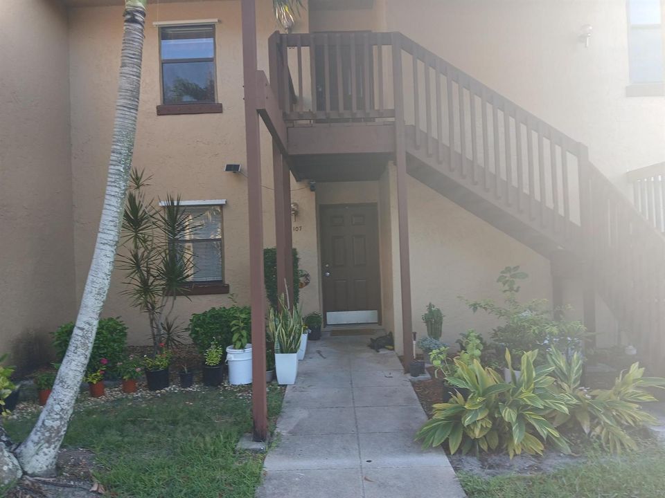 Front of condo on 2nd floor