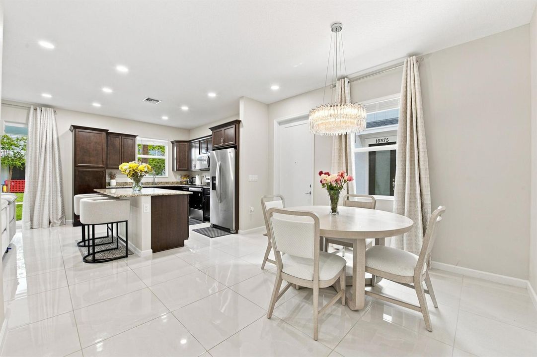 Kitchen and dining