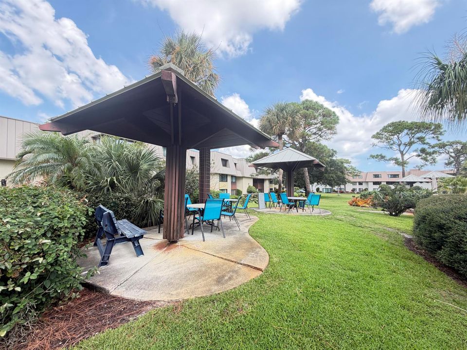 TIKI TABLES AT POOL