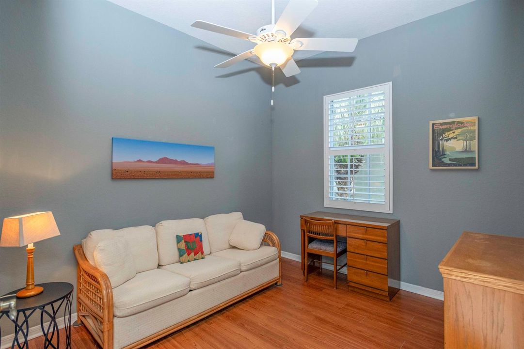Den with sofa bed