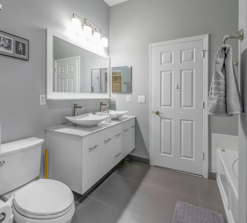 Master bathroom