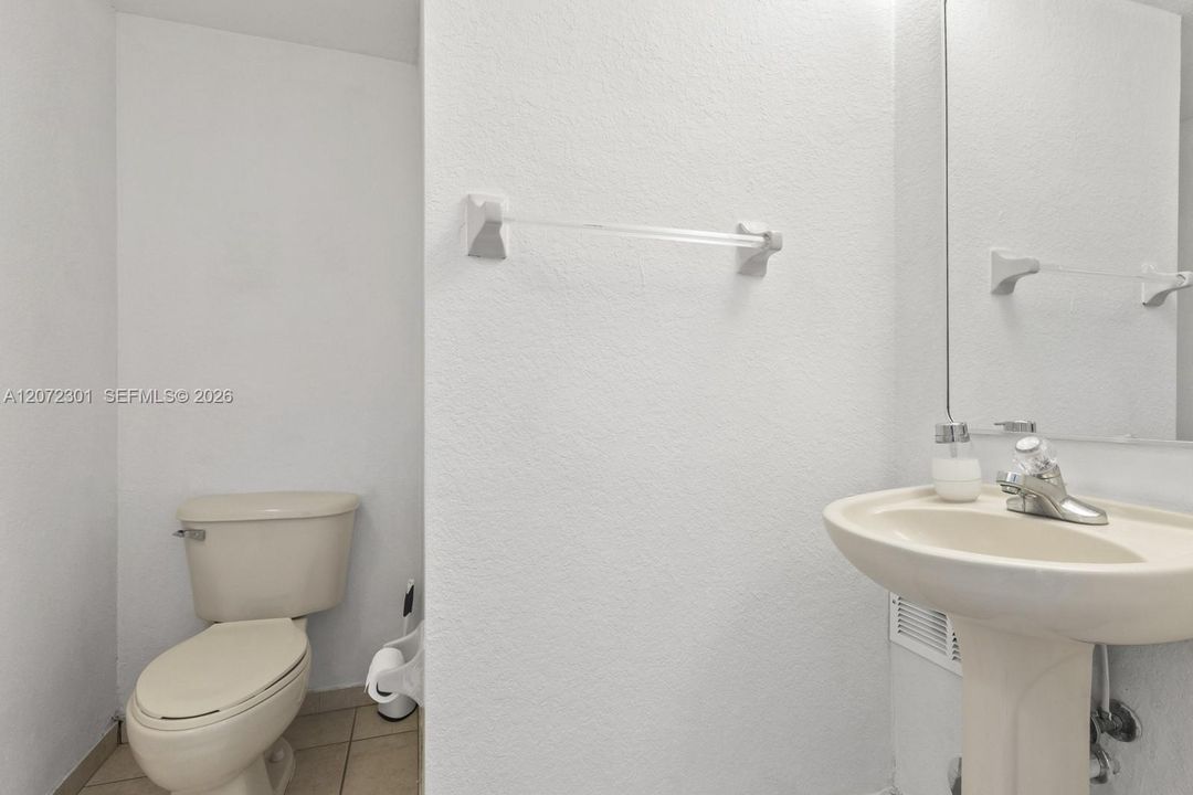 Half bath downstairs