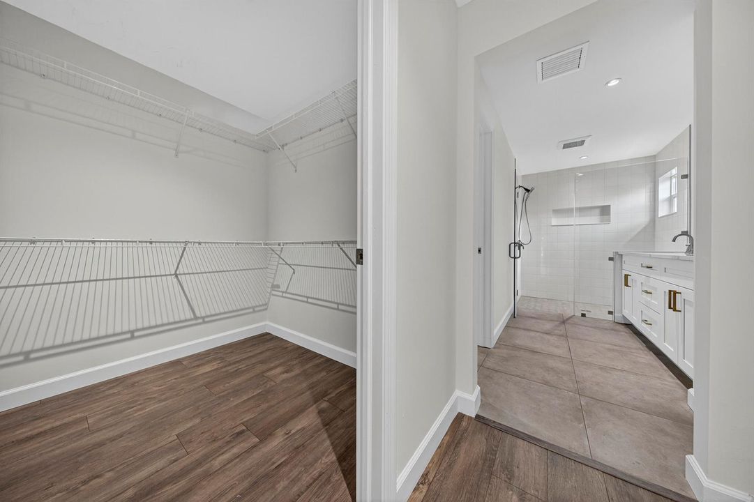 Primary Bedroom Walk in Closet