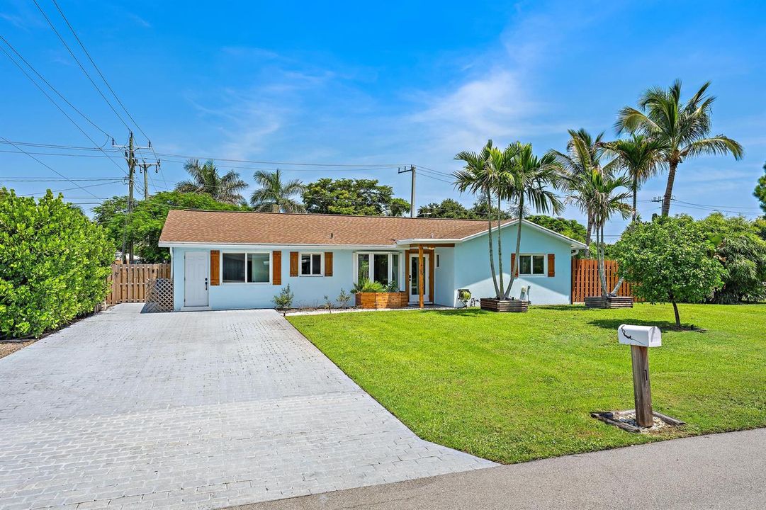 Front of house from road