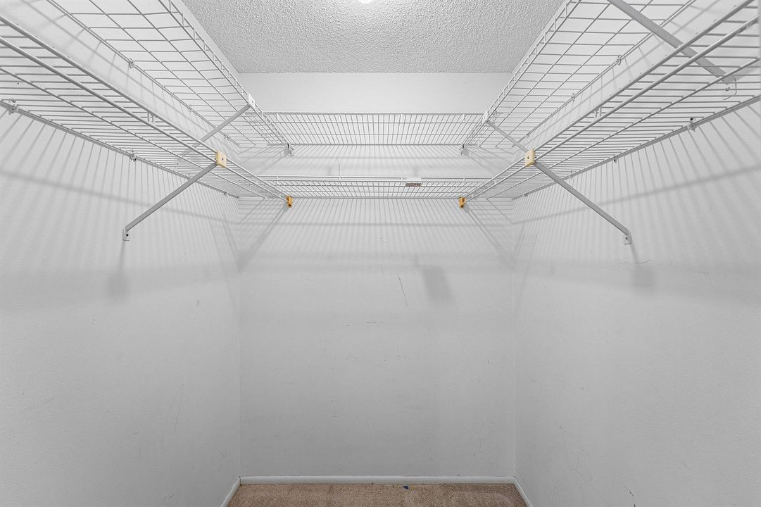 2nd bedroom walk in closet