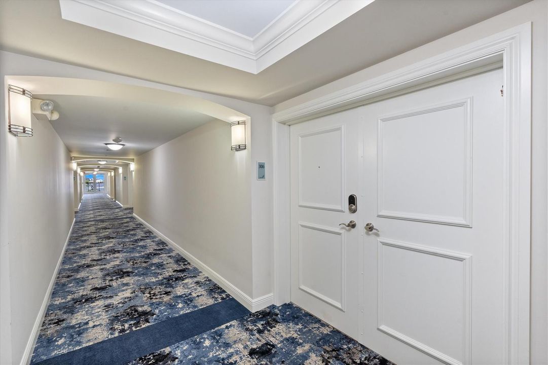 Double Door Entrance