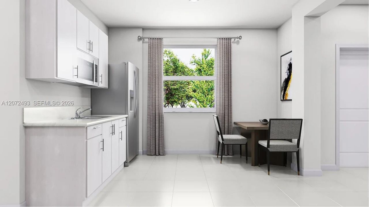 Next Gen® SuiteDesigned to function like a home within itself, this attached suite elevates independent living. It includes a spacious living area with a kitchenette, two bedrooms, a bathroom and a garage.