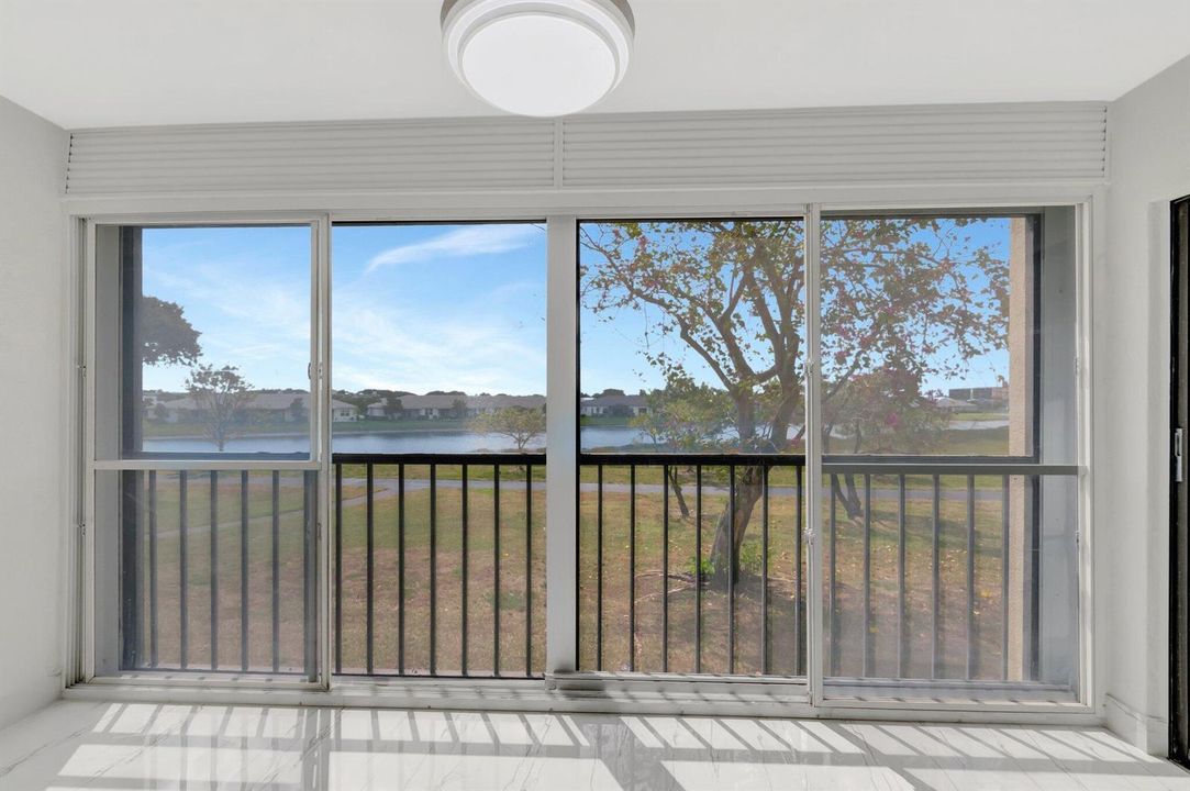 Screened in Covered Patio